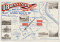 Vintage Real Estate Poster O'Brien's Estate Bondi Heights NSW