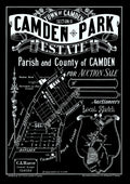 Vintage Real Estate Poster Camden Park Estate