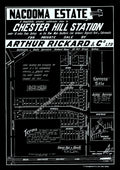 Vintage Real Estate Poster Nacooma Estate Chester Hill NSW