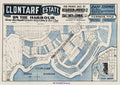 Vintage Real Estate Poster Clontarf Estate NSW