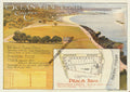Vintage Real Estate Poster Ocean View Estate Coogee