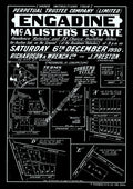 Vintage Real Estate Poster Engadine McAlisters Estate NSW