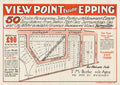 Vintage Real Estate Poster View Point Estate Epping NSW