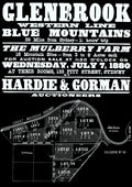 Vintage Real Estate Poster The Mulberry Farm Glenbrook NSW