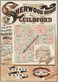 Vintage Real Estate Poster Sherwood Heights Guildford NSW