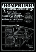 Vintage Real Estate Poster Homebush Residential and Business Sites NSW
