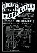 Vintage Real Estate Poster Harnleigh Estate Marrickville NSW