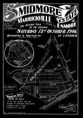 Vintage Real Estate Poster Smidmore Estate Marrickville close to Enmore NSW