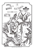 Vintage Real Estate Poster Tourist Map Mt Victoria NSW