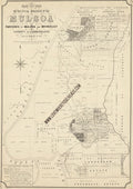 Vintage Real Estate Poster Municipal District of Mulgoa