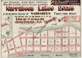 Vintage Real Estate Poster Narrabeen Lakes Estate NSW