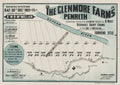 Vintage Real Estate Poster The Glenmore Farms Penrith NSW