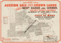 Vintage Real Estate Poster Crown Lands Hunters Hill NSW
