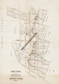 Real Estate Field Plan of Surry Hills NSW